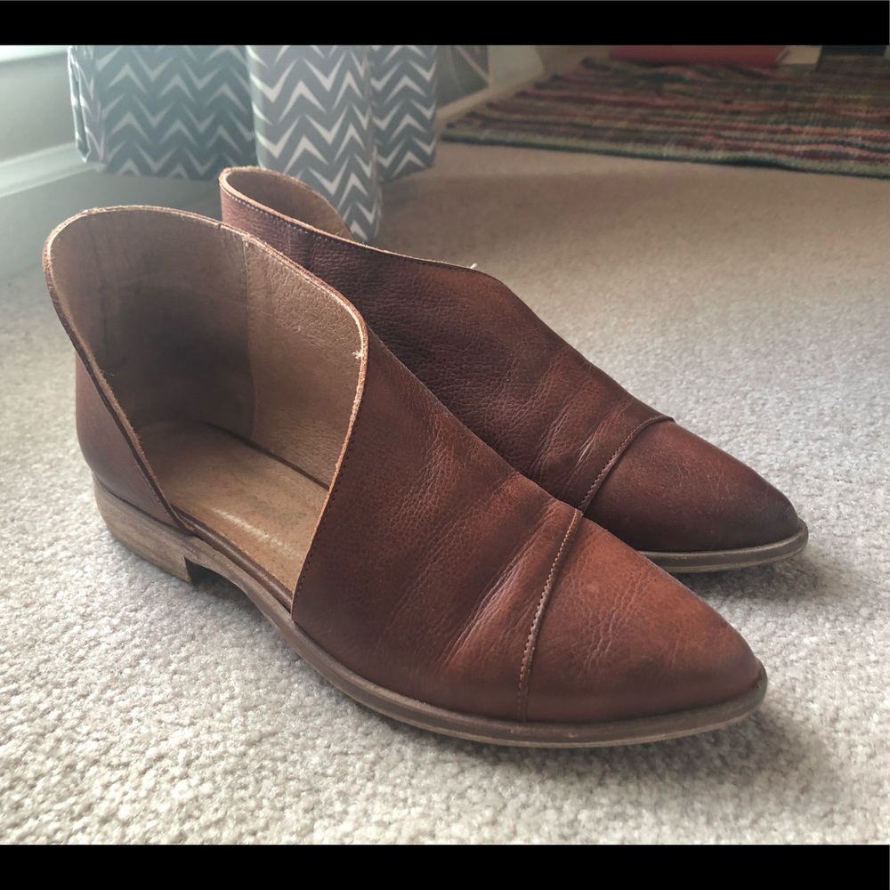 Free People Royale Leather Flats